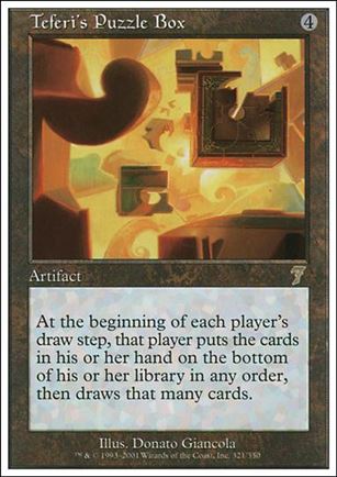 Magic the Gathering: 7th Edition (Base Set) card 321 Teferi's Puzzle Box