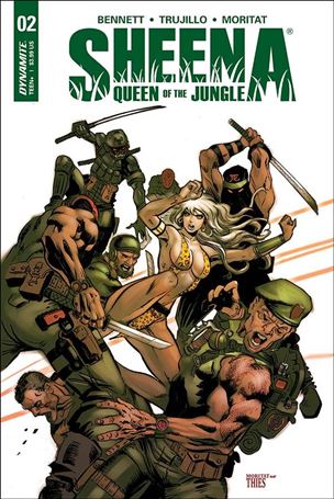 Sheena: Queen of the Jungle (2017) issue 2-C Moritat Cover