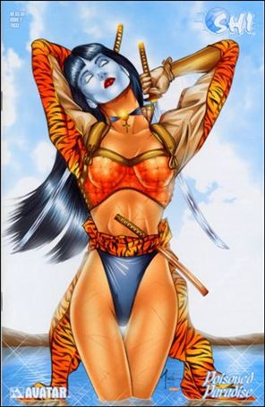 Shi: Poisoned Paradise issue 2-D Billy Tucci Cover