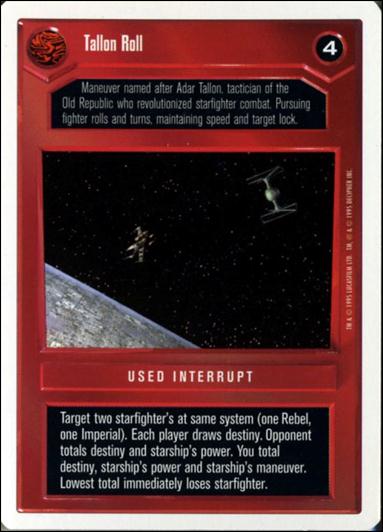 Star Wars: Premiere Unlimited (Base Set) card 116 Tallon Roll