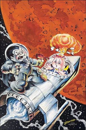 Garbage Pail Kids: Trashin' Through Time issue 5-H Jeff Zapata 1:15 Virgin Cover