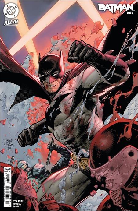 Batman (2016) issue 156-D Tony Daniel Cardstock Cover