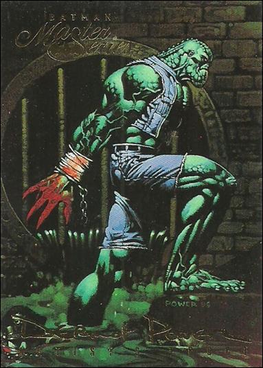 Batman Master Series (Artist Proof Parallel Base Set) card 50 Killer Croc