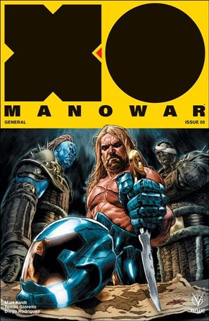 X-O Manowar (2017) issue 5 Lewis LaRosa Cover