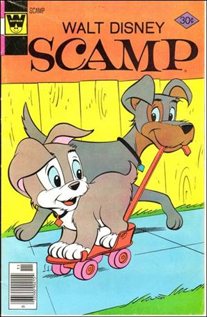 Walt Disney Scamp issue 38-B Whitman Cover