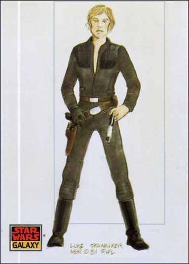Star Wars Galaxy: Series 1 (Base Set) card 28 Costume Design