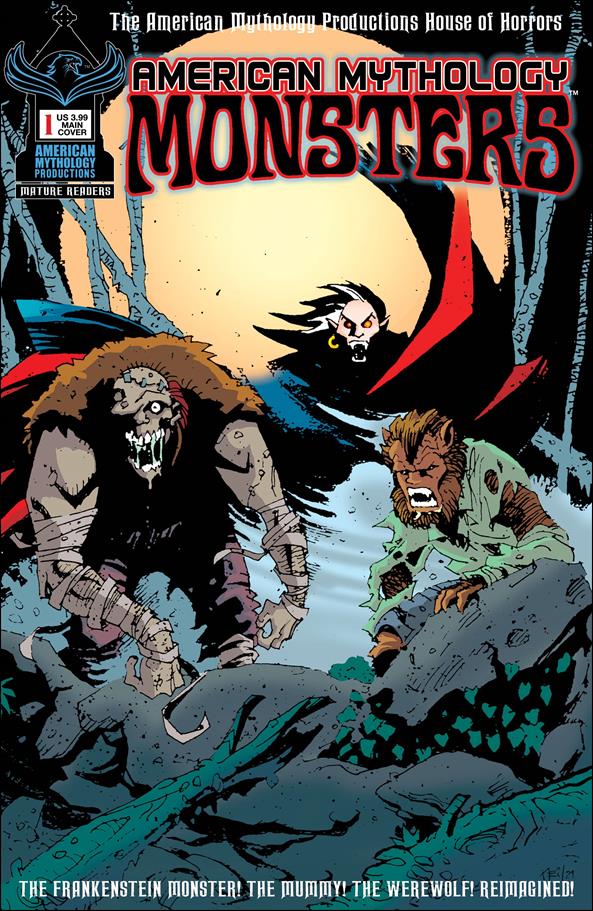 American Mythology Monsters (2021/07) issue 1 Neil Vokes Cover