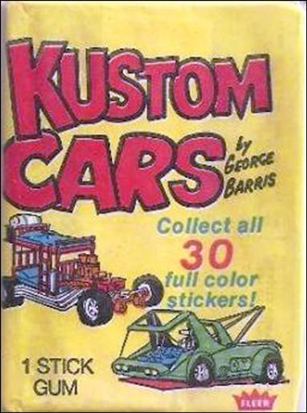 Kustom Cars 1 card 2-C Sealed Pack