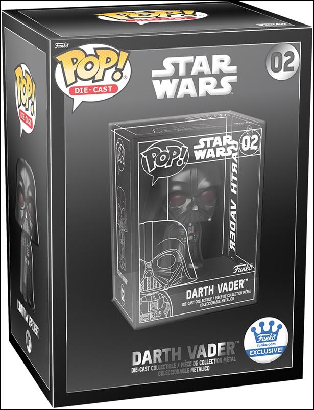 POP! Die-Cast Star Wars figure 2 Darth Vader Funko Shop Exclusive