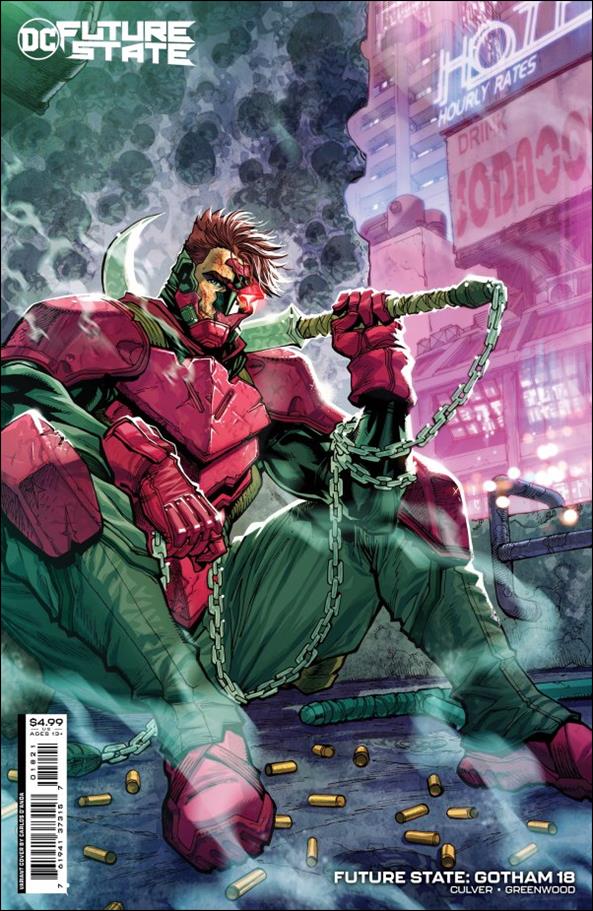 Future State: Gotham issue 18-B Carlos D'Anda Cardstock Cover