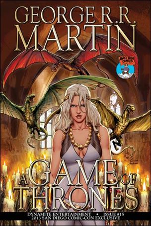 George R.R. Martin's A Game of Thrones issue 15-B San Diego Comic-Con /Mile High Comics Cover 1/1500