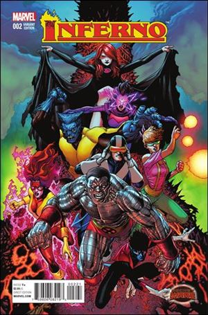 Inferno (2015) issue 2-B Andy Clarke 1:25 Cover