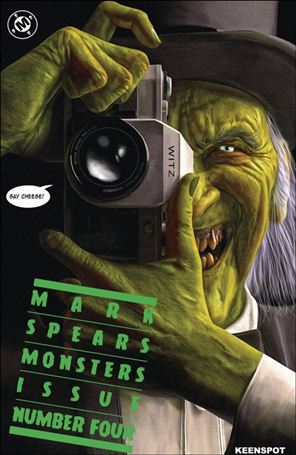 Mark Spears Monsters issue 4-E Mark Spears Homage Cover