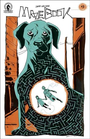 Mazebook issue 3 Jeff Lemire Cover