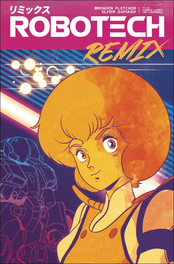 Robotech Remix issue 3-C Rico Renzi Cover