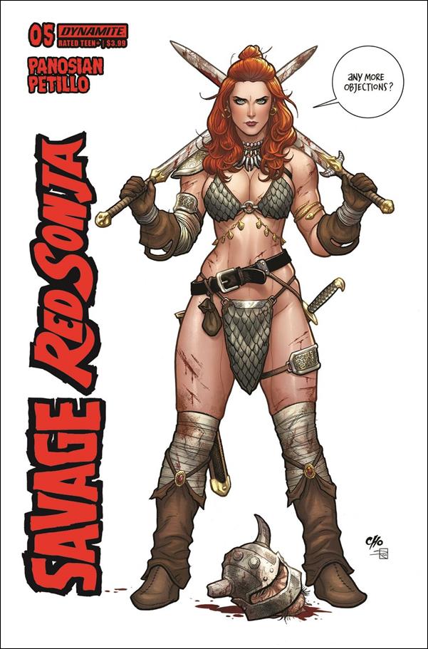 Savage Red Sonja issue 5-B Frank Cho Cover