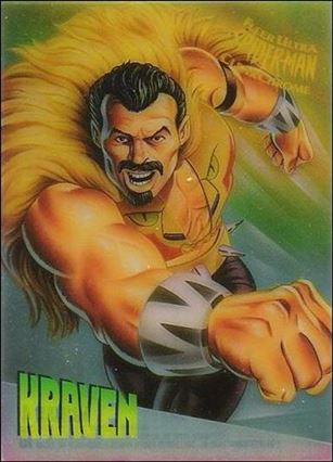 Fleer Ultra Spider-Man (ClearChrome Subset) card 4 Kraven