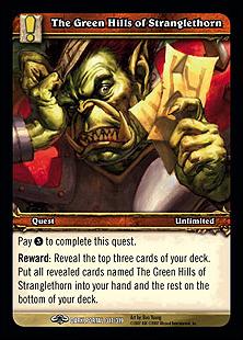 World of Warcraft: Through the Dark Portal (Base Set) card 317 The Green Hills of Stranglethorn