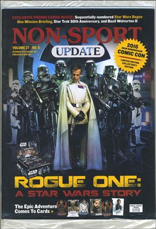 Non-Sport Update (2016) issue 6-B Polybagged w/ Promo Cards MCM Birmingham CC Cover 