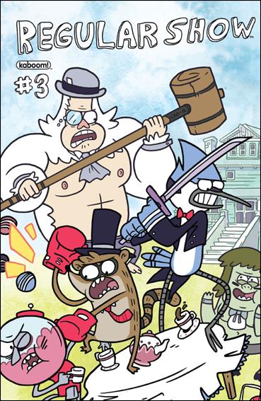 Regular Show issue 3 Phil Jacobson Cover