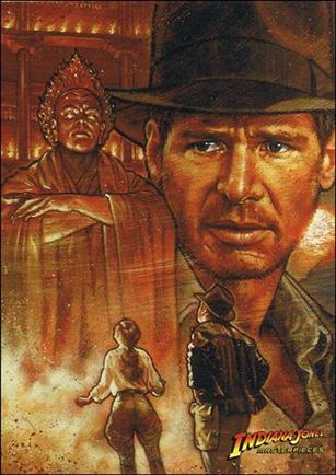 Indiana Jones Masterpieces (Base Set) card 84 The Covenant of Buddha