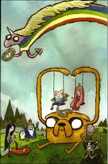 Adventure Time (2012) issue 4-C Scott Campbell 1:15 Virgin Cover