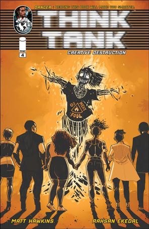 Think Tank: Creative Destruction issue 4-B Bonfire Cover