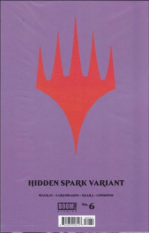 Magic issue 6-C E.M. Gist Polybagged Hidden Spark Cover