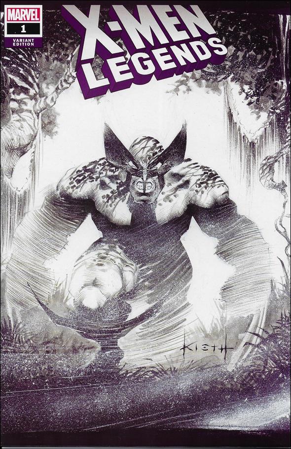 X-Men Legends (2021) issue 1-N Sam Kieth Clover Press Cover