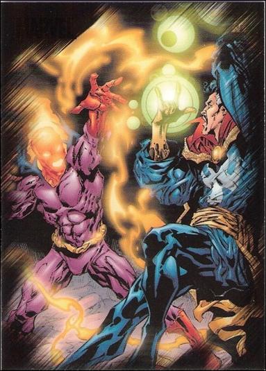 Marvel Heroes and Villains (Base Set) card 26 Dr. Strange vs Dormammu