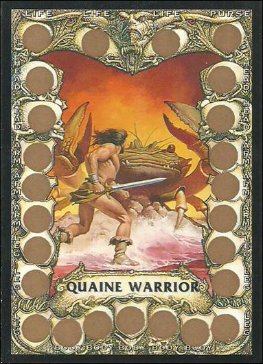 Battle Cards (Base Set) card 118 Quaine Warrior