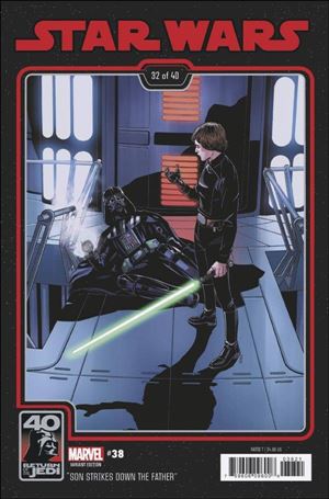 Star Wars (2020) issue 38-E Chris Sprouse ROTJ 40th Anniversary Cover