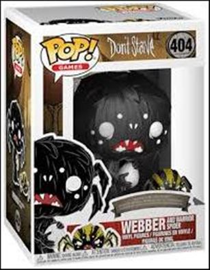 POP! Games figure 404 Webber and Warrior Spider