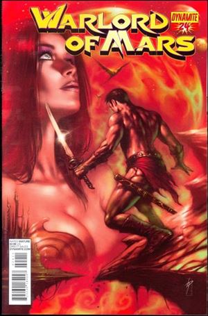 Warlord of Mars issue 24-B Lucio Parrillo Cover