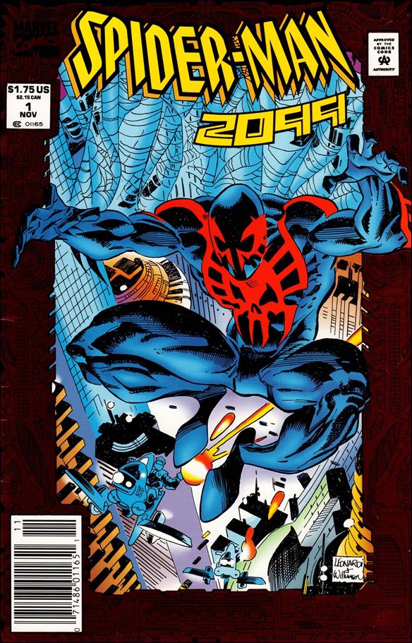 Spider-Man 2099 (1992) issue 1 Red Foil Cover (Printed in Canada - 1st Printing)