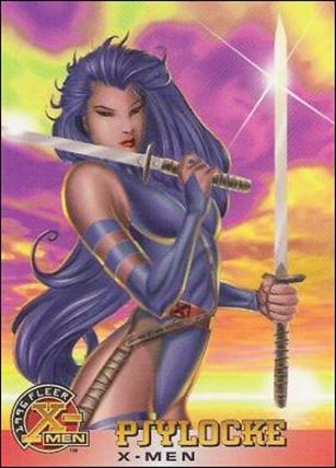 1996 Fleer X-Men Wal-Mart (Base Set) card 10 Psylocke