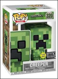 POP! Games figure 320-B Creeper GITD