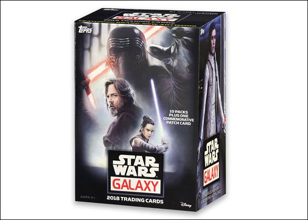 Star Wars Galaxy 2018 card 1-C Sealed Retail Box (10 Packs)