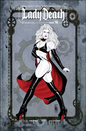 Lady Death (2010) issue 18-I Chicago Comic Con VIP Steampunk Cover 1/250