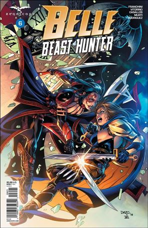 Belle: Beast Hunter issue 6-B Bong Dazo Cover