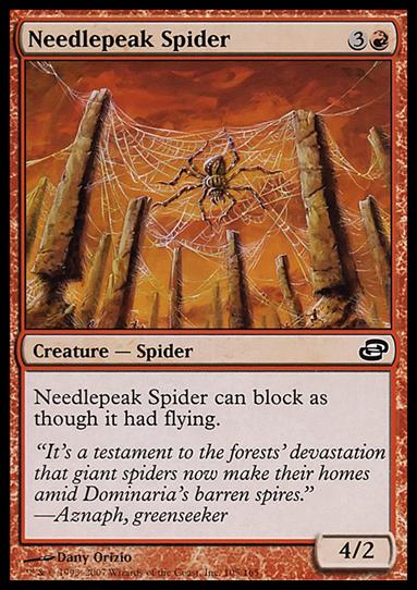 Magic the Gathering: Planar Chaos (Base Set) card 105 Needlepeak Spider