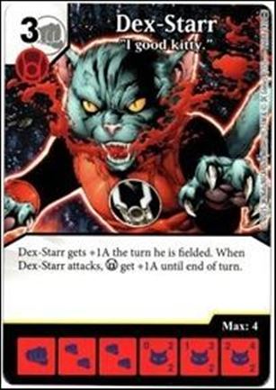 DC Comics Dice Masters War of Light card 112 Dex-Starr: I Good Kitty