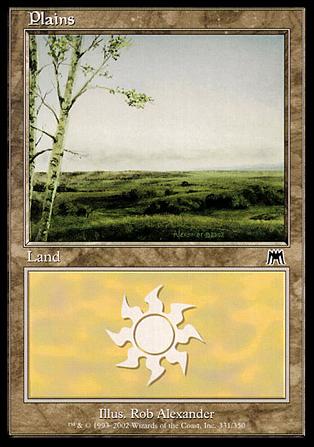 Magic the Gathering: Onslaught (Base Set) card 331 Plains