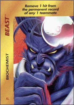 Marvel OverPower (Base Set) card nn48 Beast: Biochemist