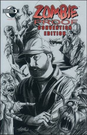 Zombie Proof issue 3-C David M. Beck Convention Cover 1/100