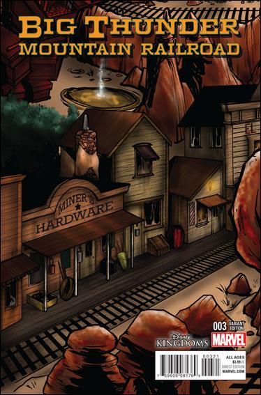 Big Thunder Mountain Railroad issue 3-B Brian Crosby 1:10 Connecting Cover