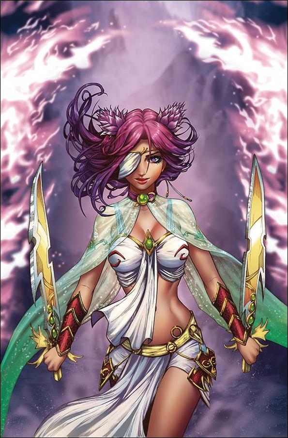 Book of Lyaxia issue 2-B Andi Baquerizo 1:5 Virgin Cover