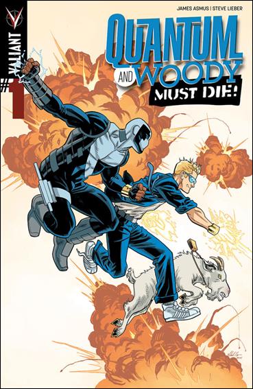 Quantum and Woody Must Die issue 1 Mike Hawthorne Cover