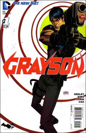 Grayson issue 1-G Andrew Robinson Cover (3rd Printing)