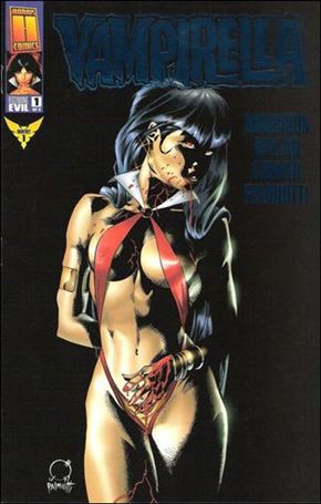 Vampirella Monthly issue 1-F Joe Quesada Blue Foil Cover